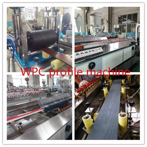 Professional PP/PE Wood Plastic Composite WPC Decking Floor Machine