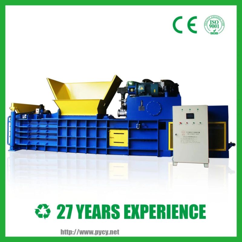 Waste Paper Occ Carton Box Press Baling Machine Hydraulic Baler