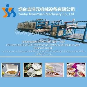 PS Foam Lunch Box Thermoforming Machine
