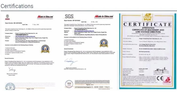 Chengheng Mini Film Blowing Machine with Ce Approval