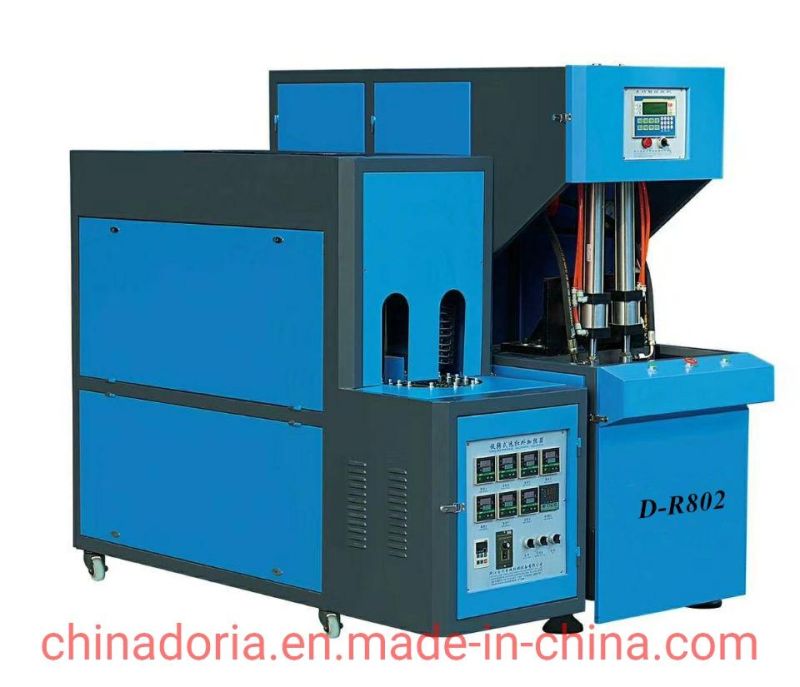 Semi-Automatic Stretch Pet 300ml Plastic Bottle Mould Making Blower Machine