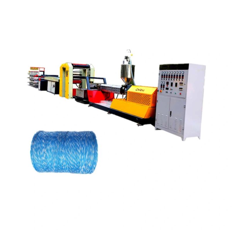 PP PE Raffia Yarn Spool/Rope Production Line