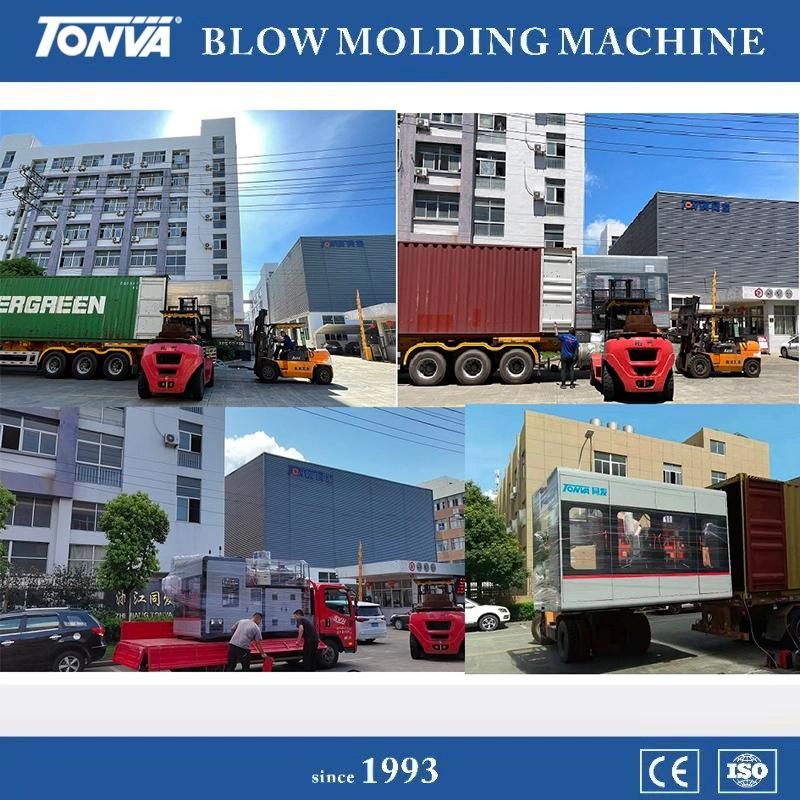 Plastic Extrusion Blow Molding Machine for Plastic Bottle Making Fully Automatic Line with in-Mold Labeling Machine