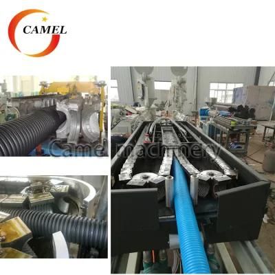 Plastic Double Wall Corrugated Pipe Production Line