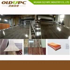 Spc Plastic Floor/Flooring Sheet/Board Making/Extrusion/Production Line