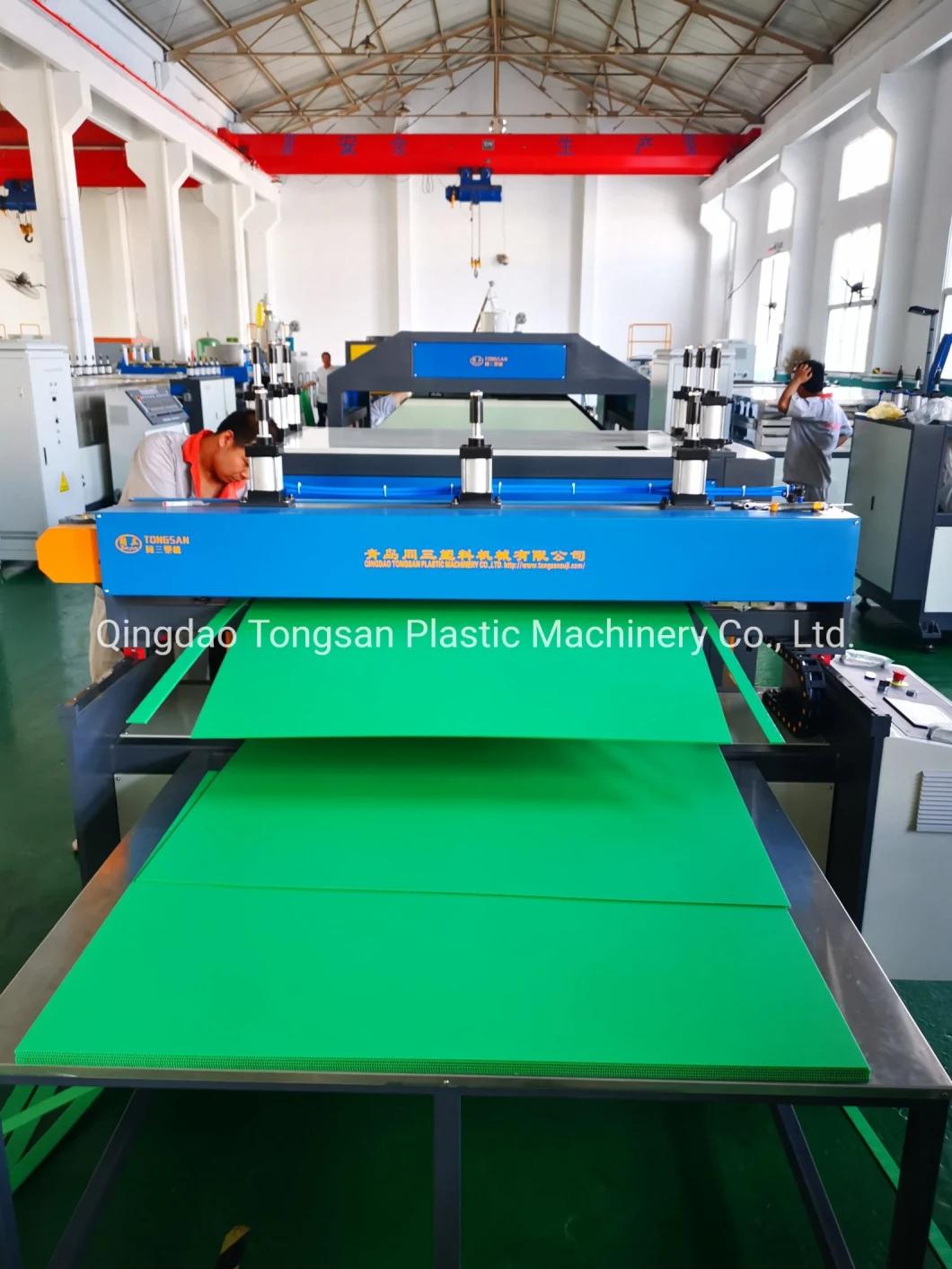 Plastic PP Hollow Grid Sheet Machine for Making Corrugated Sheet