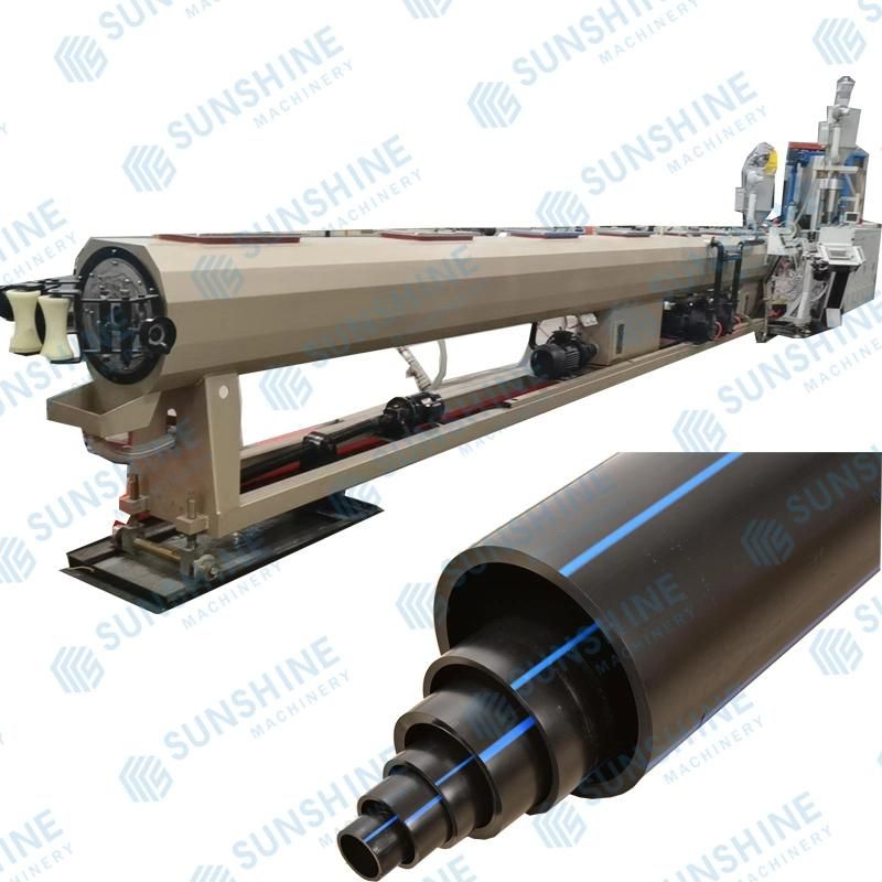 Qingdao China Direct Factory PE HDPE Plastic Pipe Machine