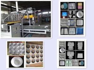 High Efficiency Automatic PS Polystyrene Food Box Making Machine