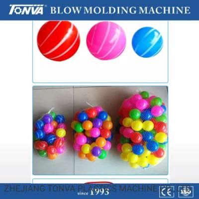 Plastic Toy Ball Sea Ball Multy Color Making Machine Blowing Molds Fully Automatic ...