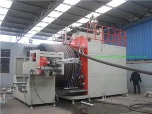 HDPE Large Diameter Wind Pipe Machine