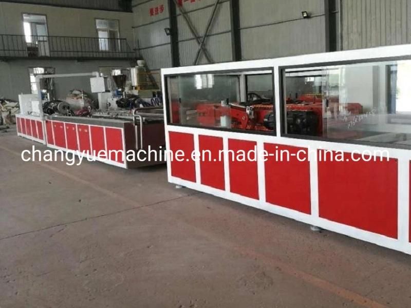 PVC Profile Extrusion Machine, UPVC Windows Production Line, WPC Window Machinery