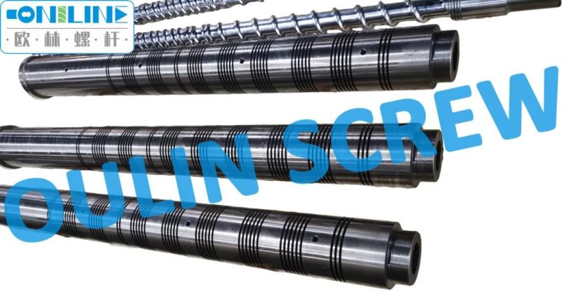 60mm Single Screw and Barrel for PVC Profile Extrusion