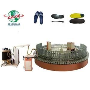 PU Multi-Type Shoes Direct Injection Foaming Machinery PU Soles Equipment