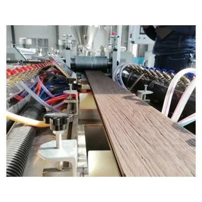 Turnkey Wood Plastic WPC Machine for Making WPC Decking