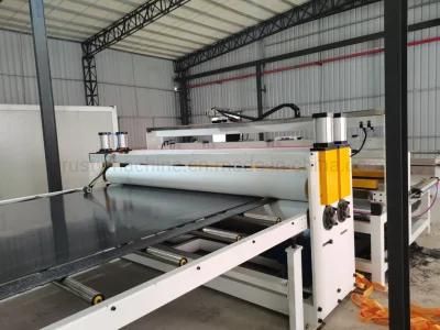 3m Width Plastic PP / PE Solid Thick Sheet Board Single Screw Extruder Extrusion Line