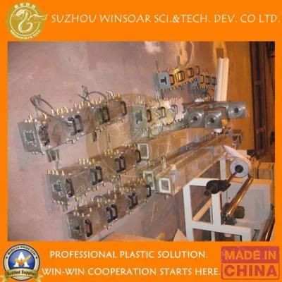 Plastic Extruder PVC Stone Decrotive Corner Profile Making Machines