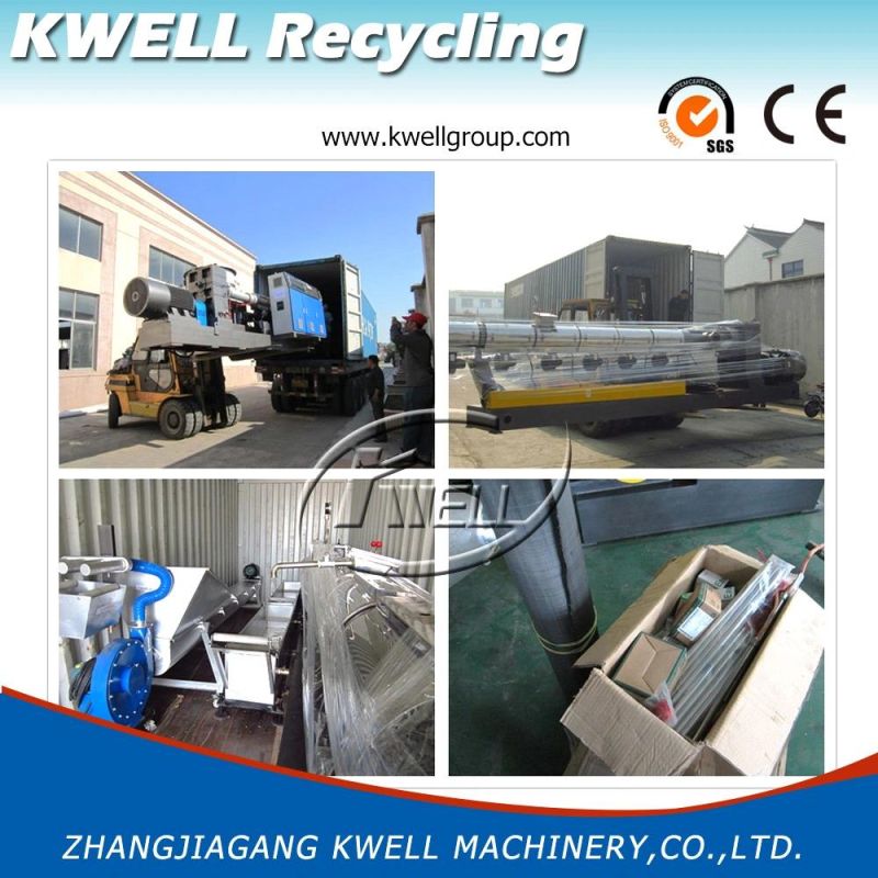 PE Film Agglomerator Granulating Pelletizing Extruder Machine