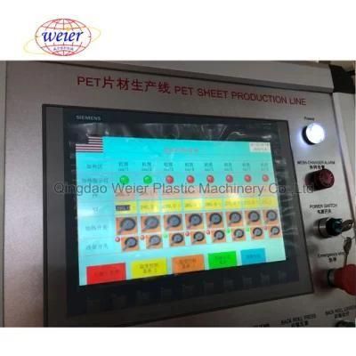 Multi-Function Pet Sheet Extruder Making Machine Plastic Sheets Extrusion Production Line