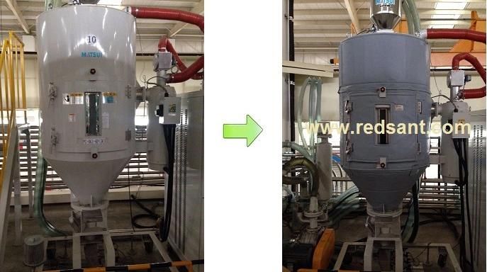 Energy Saving Hopper Dryer with Thermal Insulation Blanket