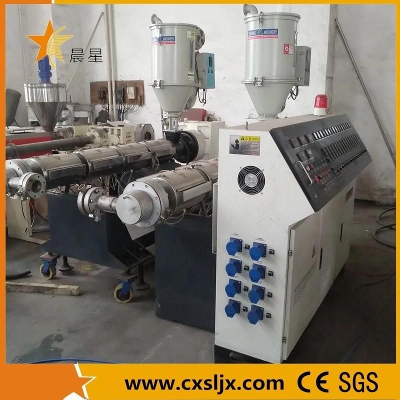 High Speed Single Wall Corrugated Plastic Pipe Production Line