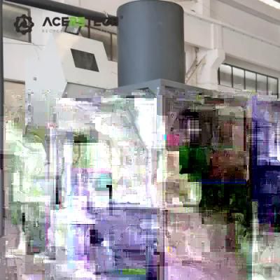 Aceretech with Siemens PLC Granulating Plastic Machine