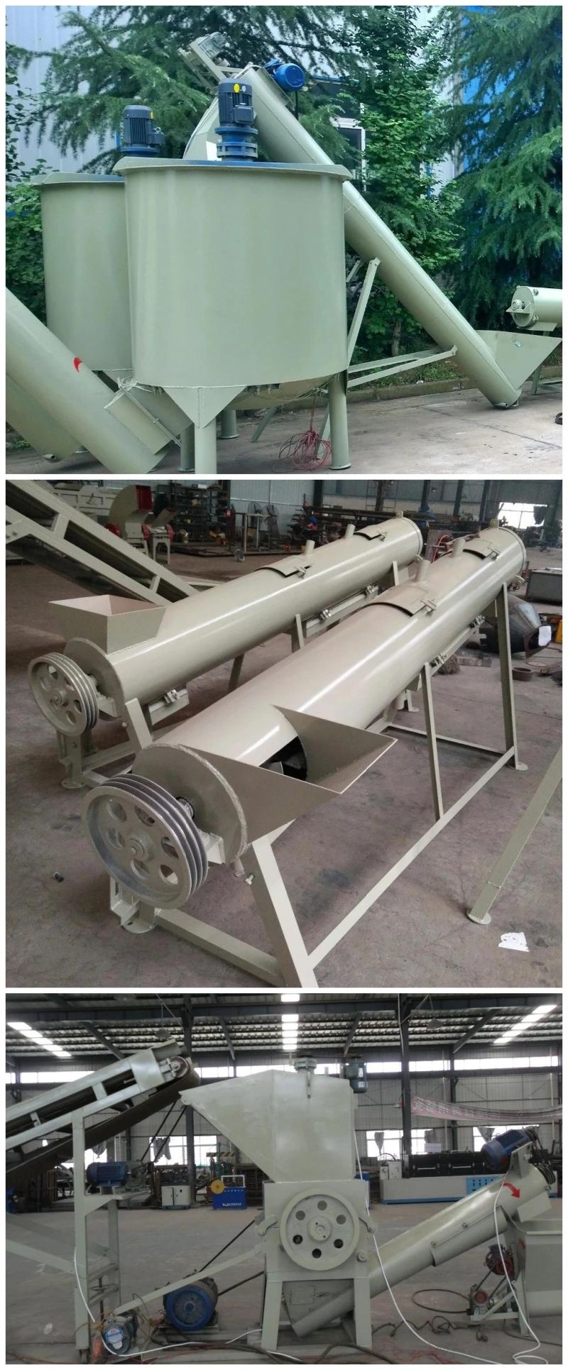 Compressed Waste Pet Bottle Recycling Line