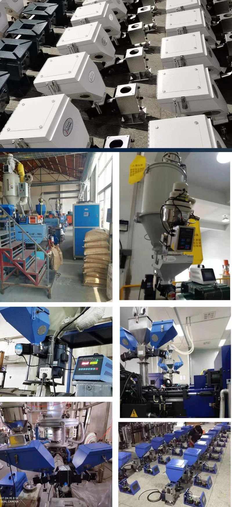 Volumetric Doser Injection Molding Machine and Plastic Injection Mould Making Machine