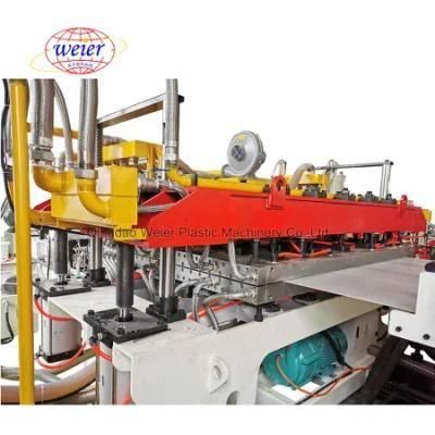 Hollow Full PP Plastic Sheet Formwork Board Production Line