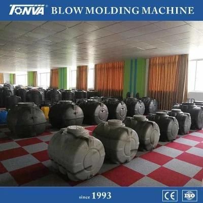 Accumulator Type Horizontal 1000L Plastic Tank Making on Large Size Extrusion Blow Molding ...