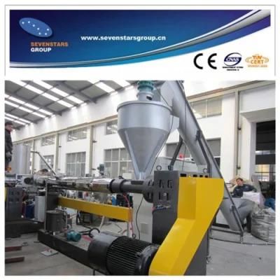 PP PE Plastic Pelletizng Machine with Double Shage Extruder