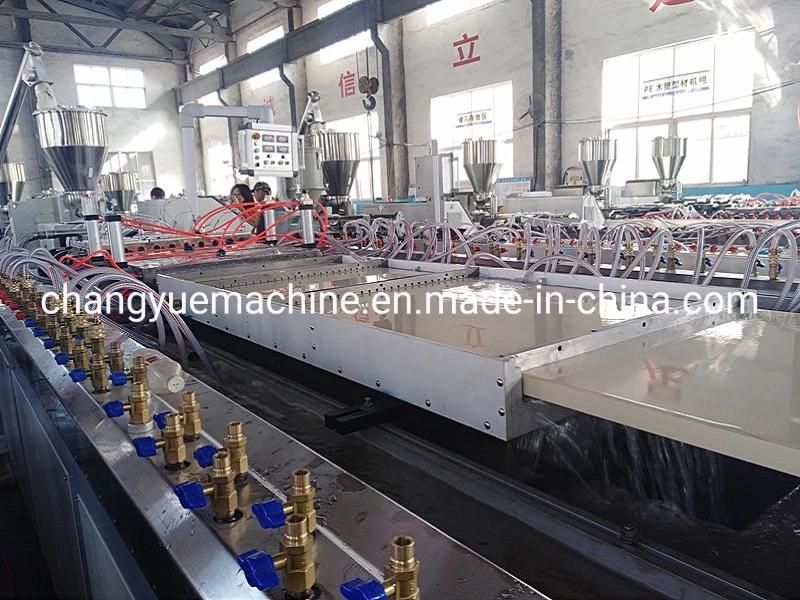 Changyue WPC PVC Hollow Door Panel Making Machine