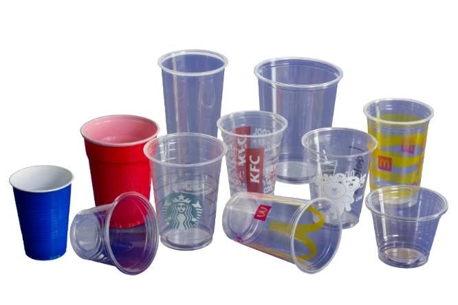 PP/Pet/HIPS Water Cup/Tea Cup/Coffee Cup/Jelly Cup Thermoforming Making Machine