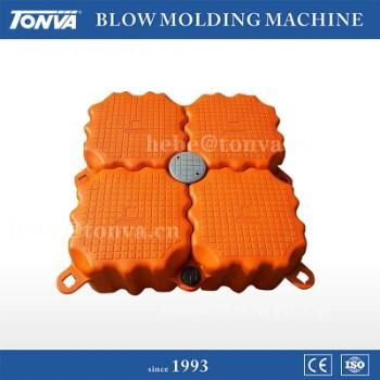 Tonva PE Plastic Modular Floating Pontoon Platform Dock Docking Float Making Extrusion Blow Blowing Machine