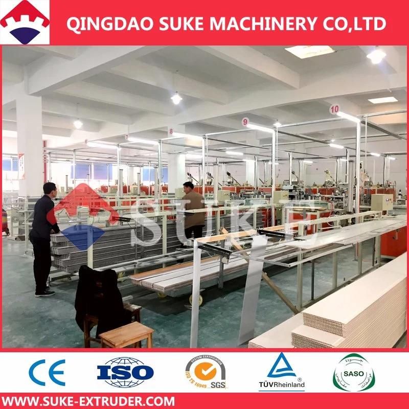 PVC Panel Production Line/Sj53 Ceiling Board Production Line/Plastic Ceiling Extruder
