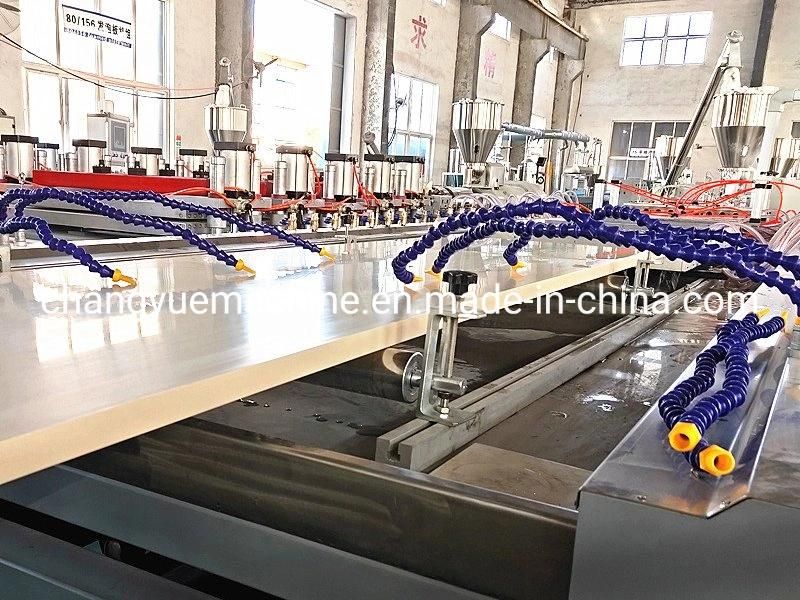 Flexible Operation WPC Hollow Door Panel Extruder Line
