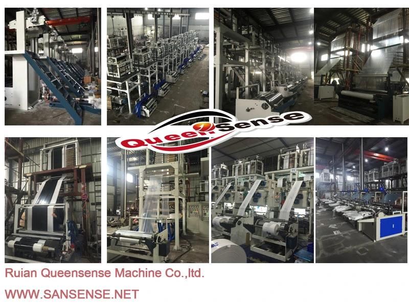 QS-A50 600mm LDPE Blown Film Extrusion LDPE HDPE Film Blowing Machine Mono Layer Film Blowing Machine