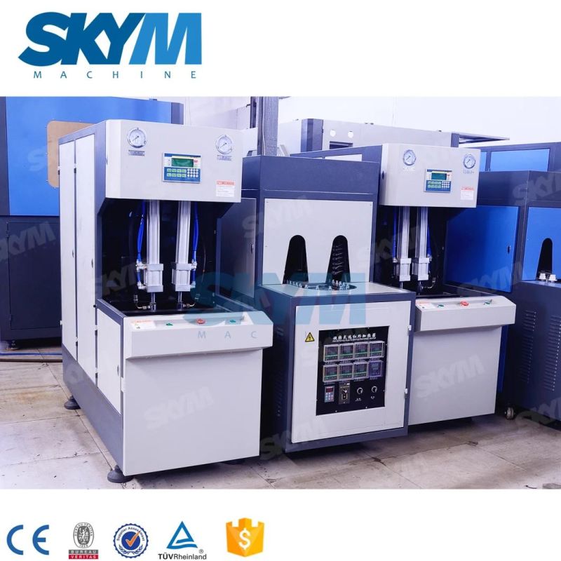 Skym Best Discount Semi Automatic Small Plastic Bottle Blow Molding Machine Price