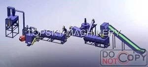 Hot Sale PE Recycling Machine