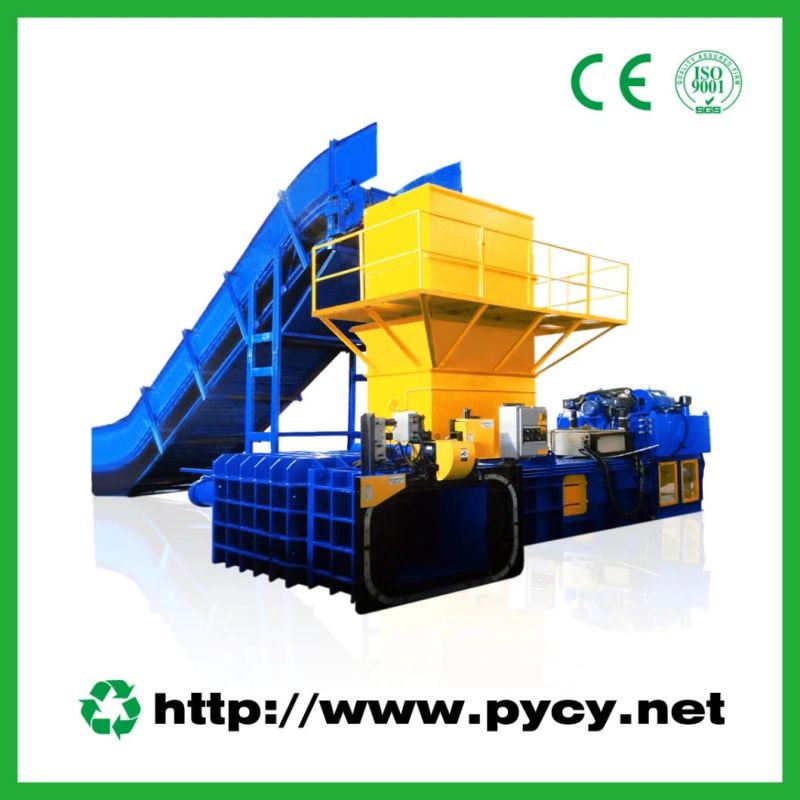 250t Fully Automatic Two RAM Baler Hydraulic Press Baling Machine