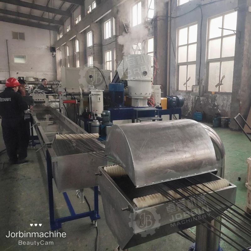 Plastic Recycling Machine/ Plastic Palletizing Machine Brick with Pull Strap Granulate Way Market