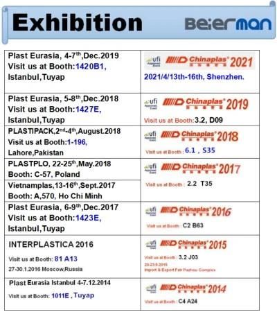 Euro-Quality Beierman Automatic PVC Supermarket Tag Holder PVC Plastic Strip Profile Single Screw Extruder Production Line