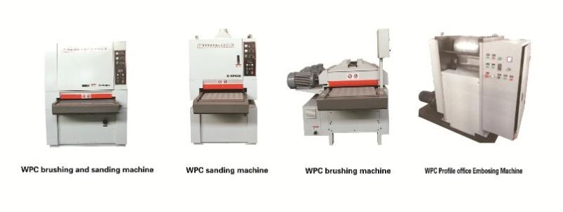 PP/PE Waste Plastic Wood Powder Composite WPC Decking Flooring Making Machine/WPC Deck Machine/WPC Floor Machine/Plastic Floor Machine