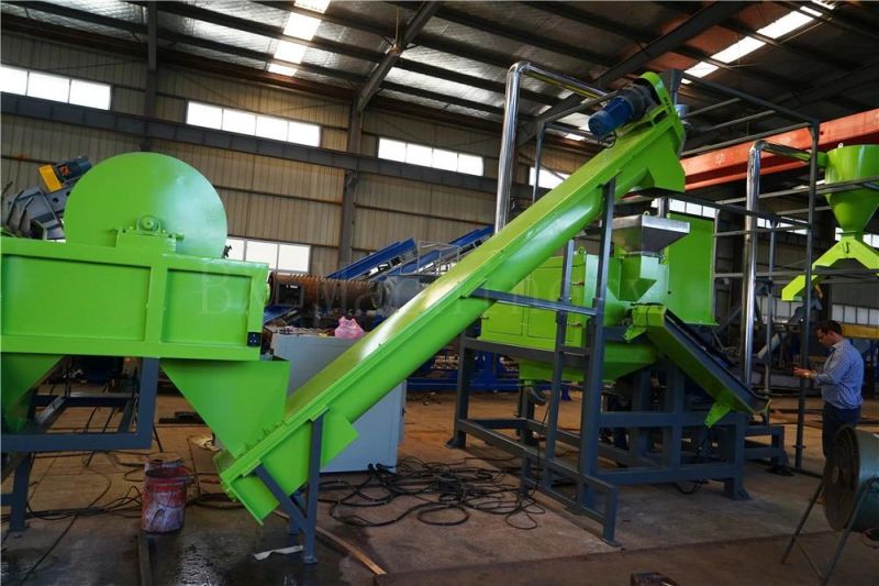 High Efficient PP PE HDPE LDPE Waste Plastic Film Recycling Line Washing Machine