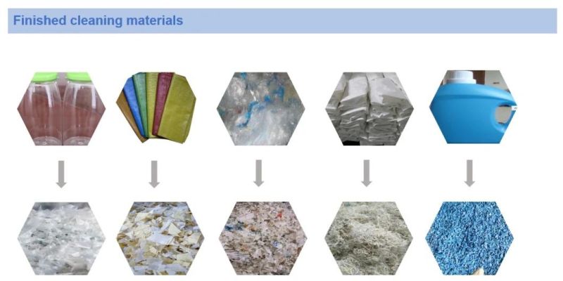 Stable PP PE Film Granulating Recycling Equipment