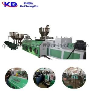 Plastic Customer Oriented PVC Granules Pellets Machinery with Hot Cutter