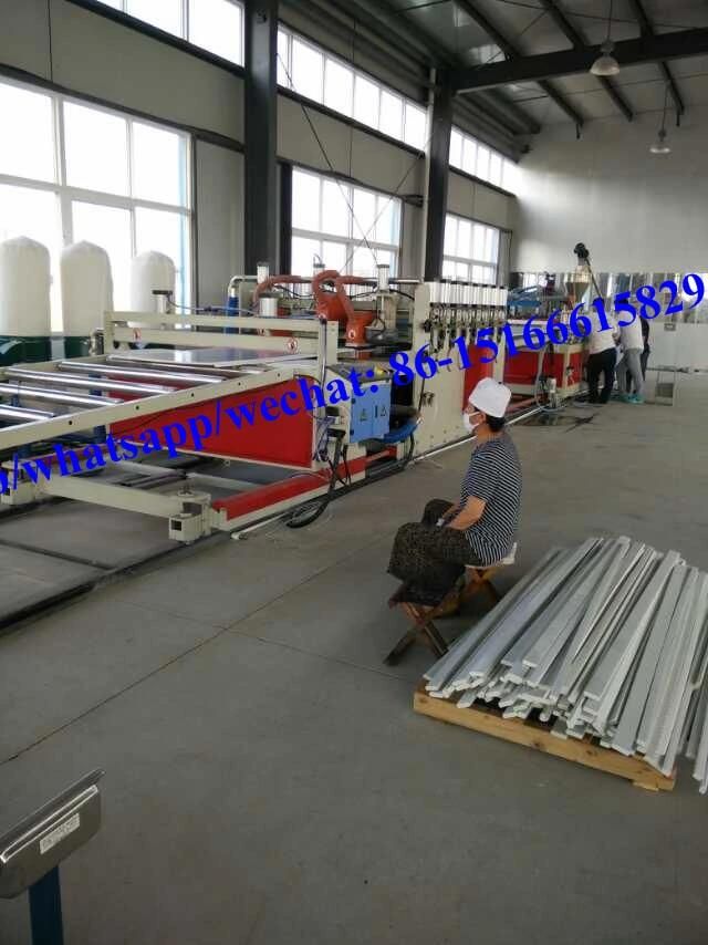 PVC Foamed Board Extruder Qingdao PVC Foamed Board Machine Plastic Extruder Sjz80