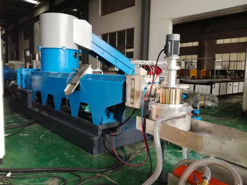 Plastic Granule Water Ring Pelletizer Extruder