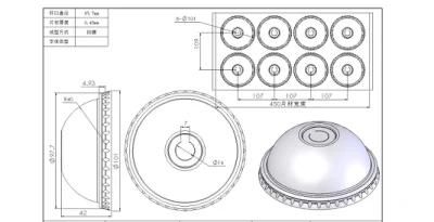 Automatic Diposable Plastic Cup Lid Thermoforming Making Machine for Sale