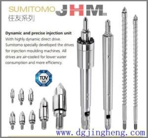 Sumitomo 75t D28 Screw Barrel for Injection Molding Machine