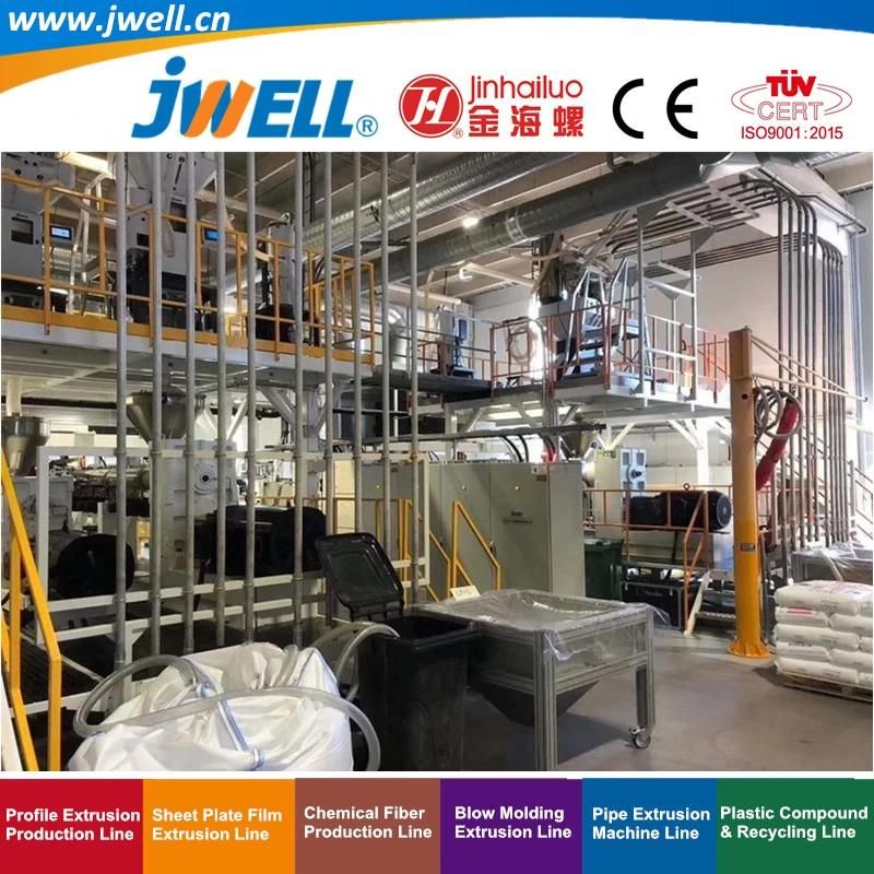 Jwell-PVB Plastic Film Automobile Application Series Recycling Agricultural Making Extrusion Machine for Solar Photo Voltaic Power Station|Building Glass